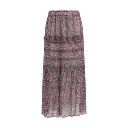 Isabel Marant Étoile Lila Baumwollrock Lang