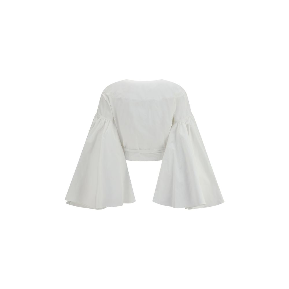 Jacquemus Weißes Baumwollhemd