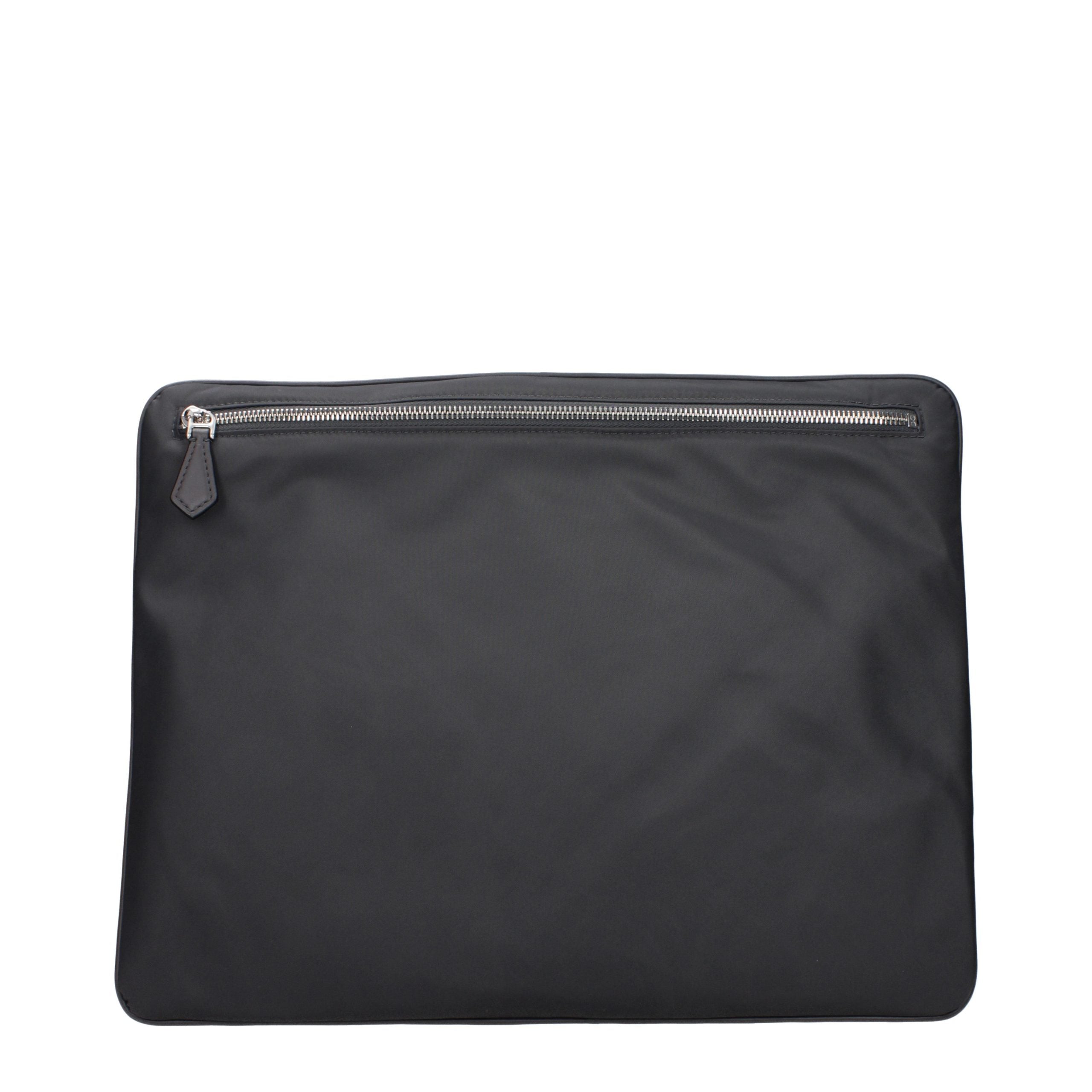 Dolce & Gabbana Graue Stoff-Clutch
