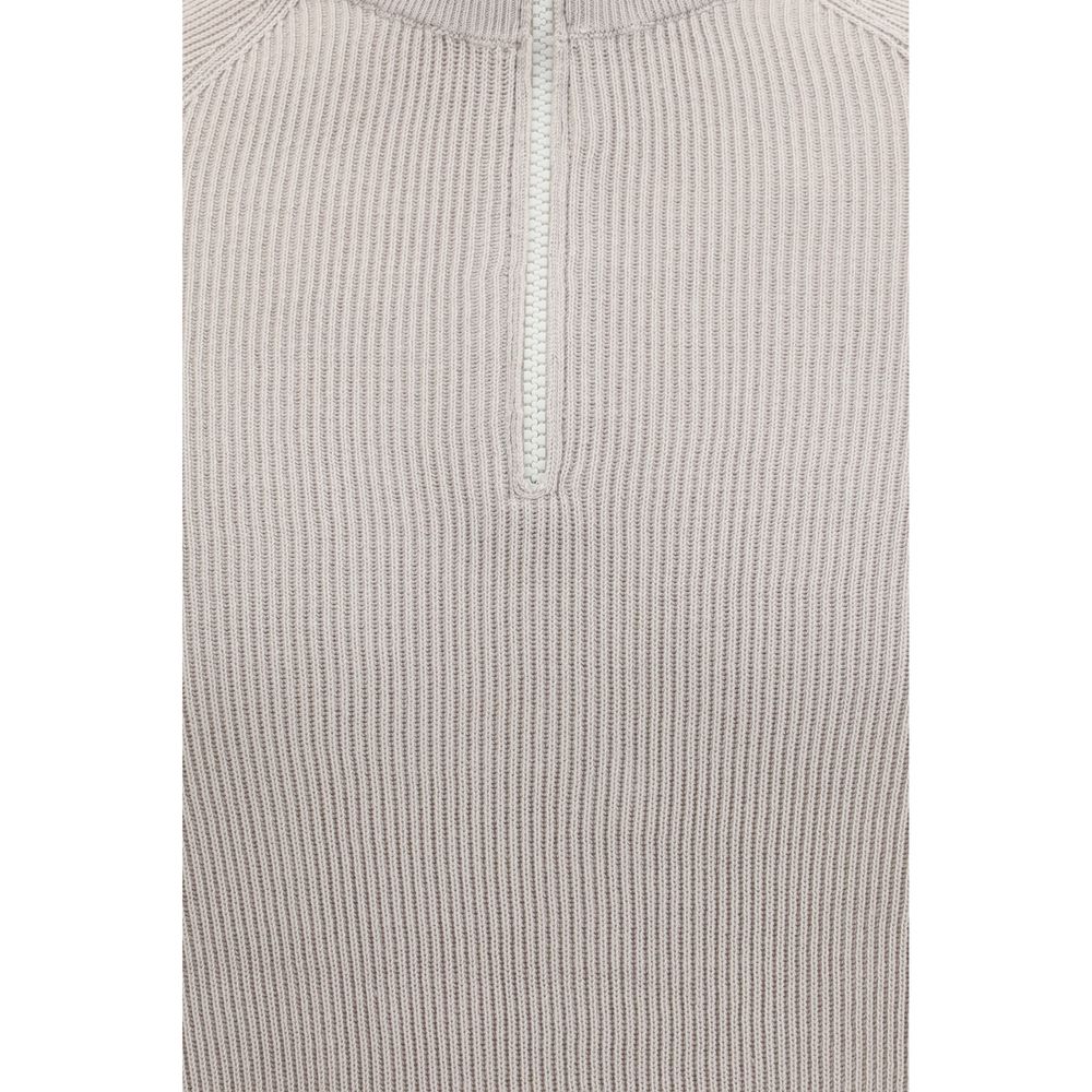 Brunello Cucinelli Beige Baumwoll-Sweatshirt