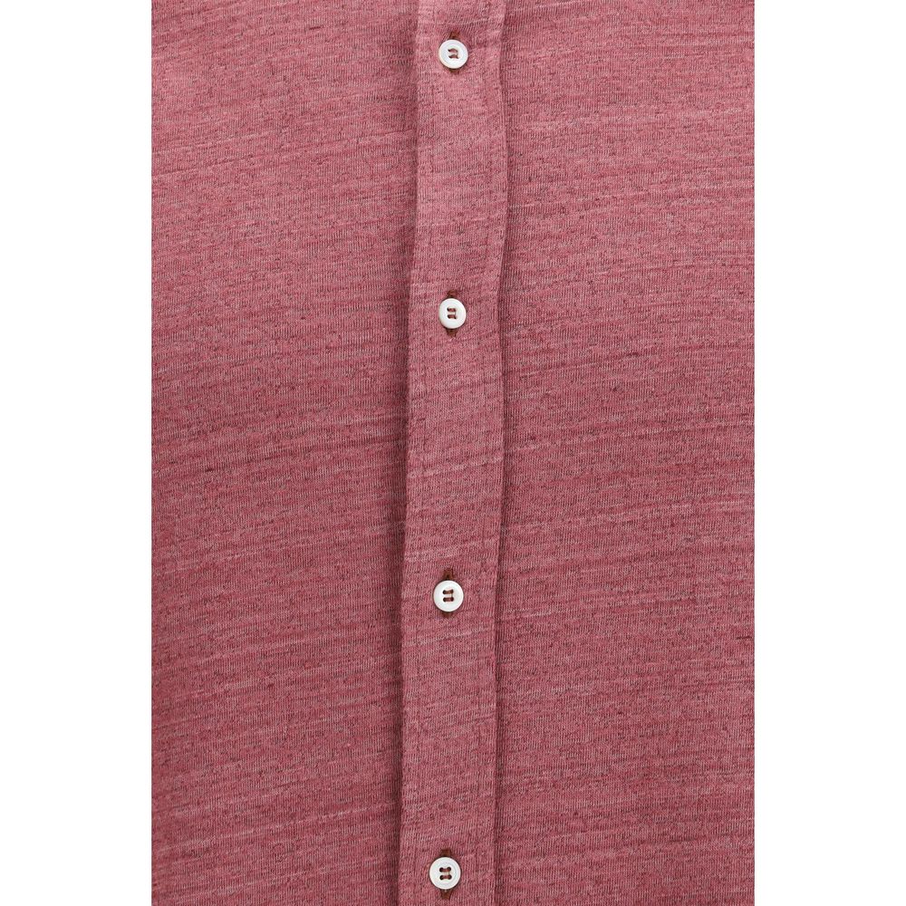 Brunello Cucinelli Mehrfarbiges Leinenhemd