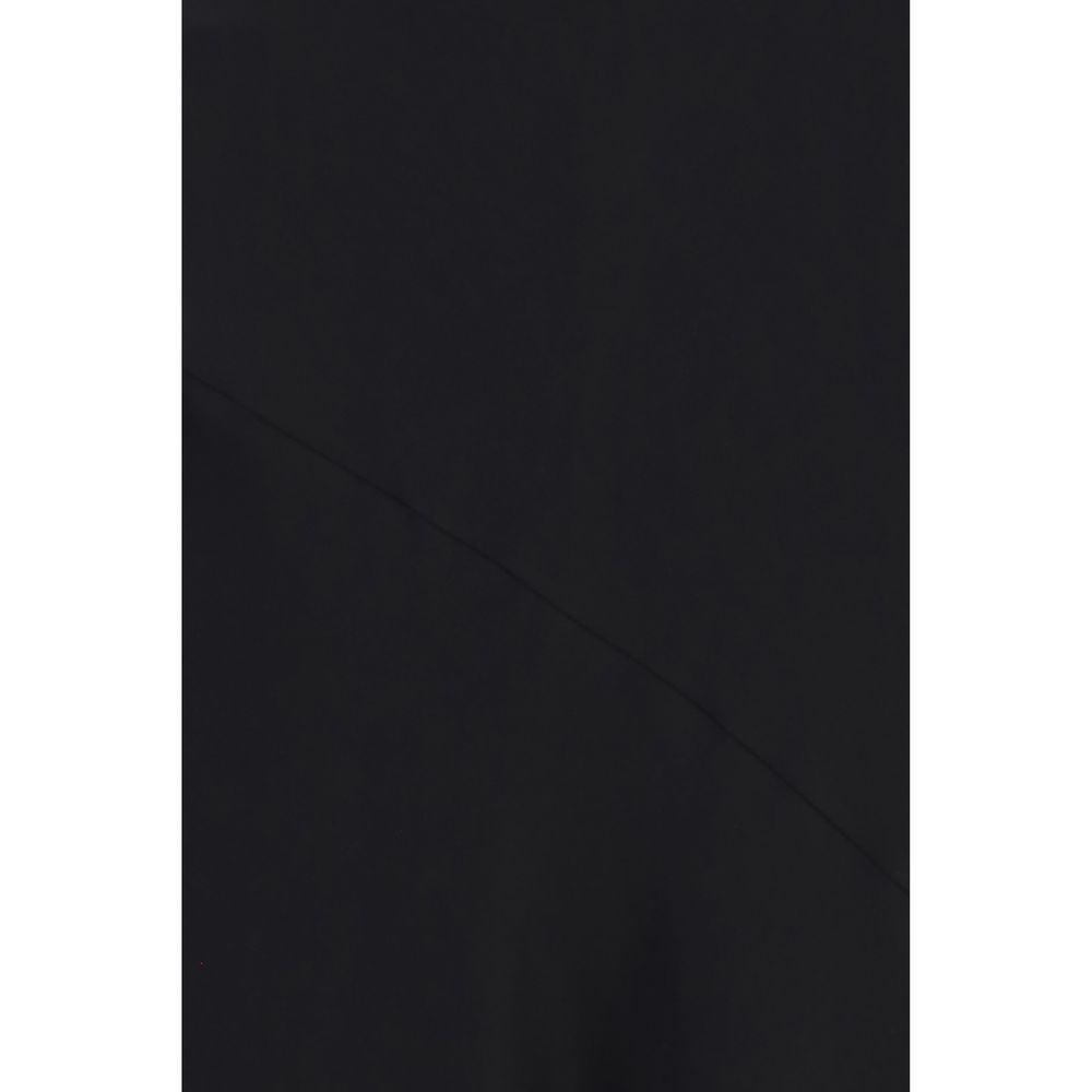 Ami Paris Schwarzes Viskose-Freizeitkleid