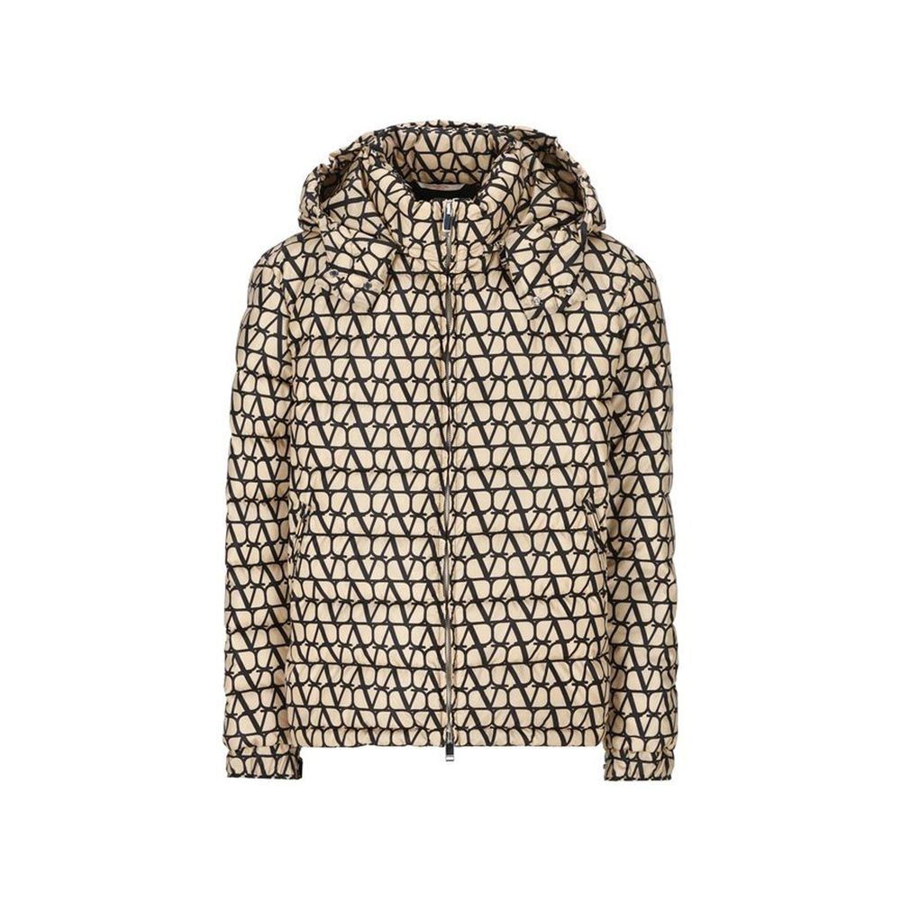 Valentino Garavani Beiger Polyamid-Mantel