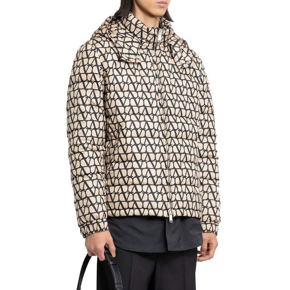 Valentino Garavani Beiger Polyamid-Mantel