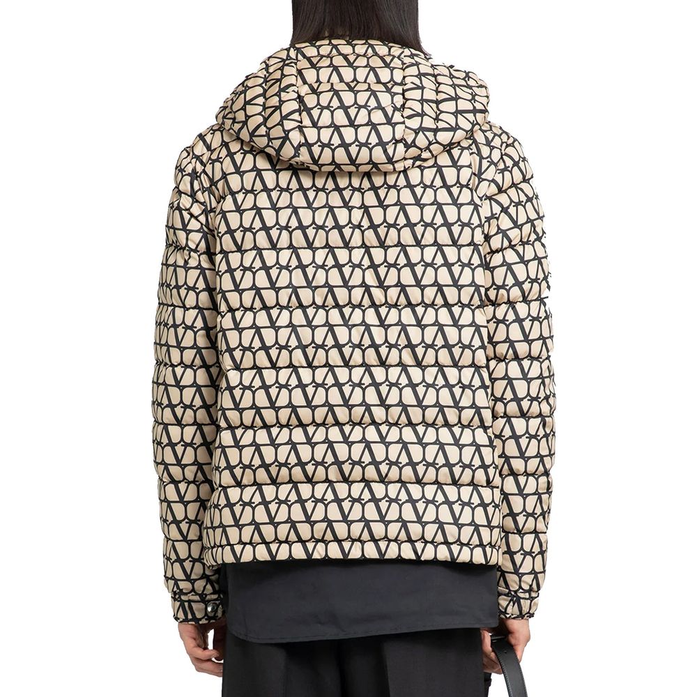 Valentino Garavani Beiger Polyamid-Mantel