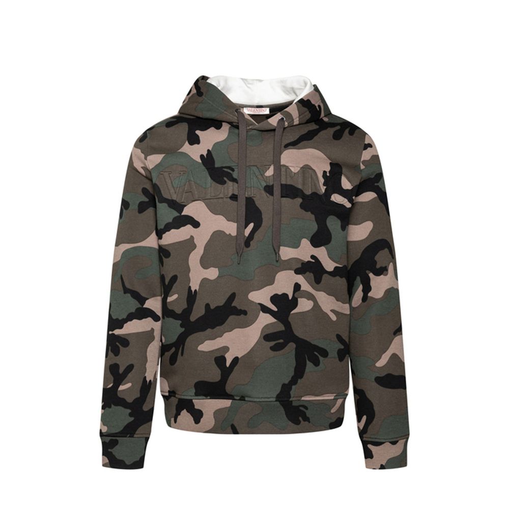 Valentino Garavani Zweifarbiger Baumwollpullover