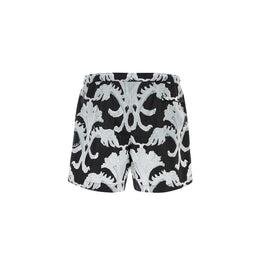 Valentino Garavani Schwarze Polyamid-Shorts
