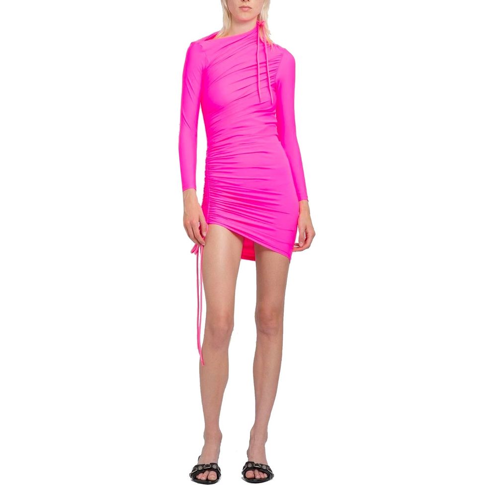 Balenciaga Mehrfarbiges Polyamid-Freizeitkleid