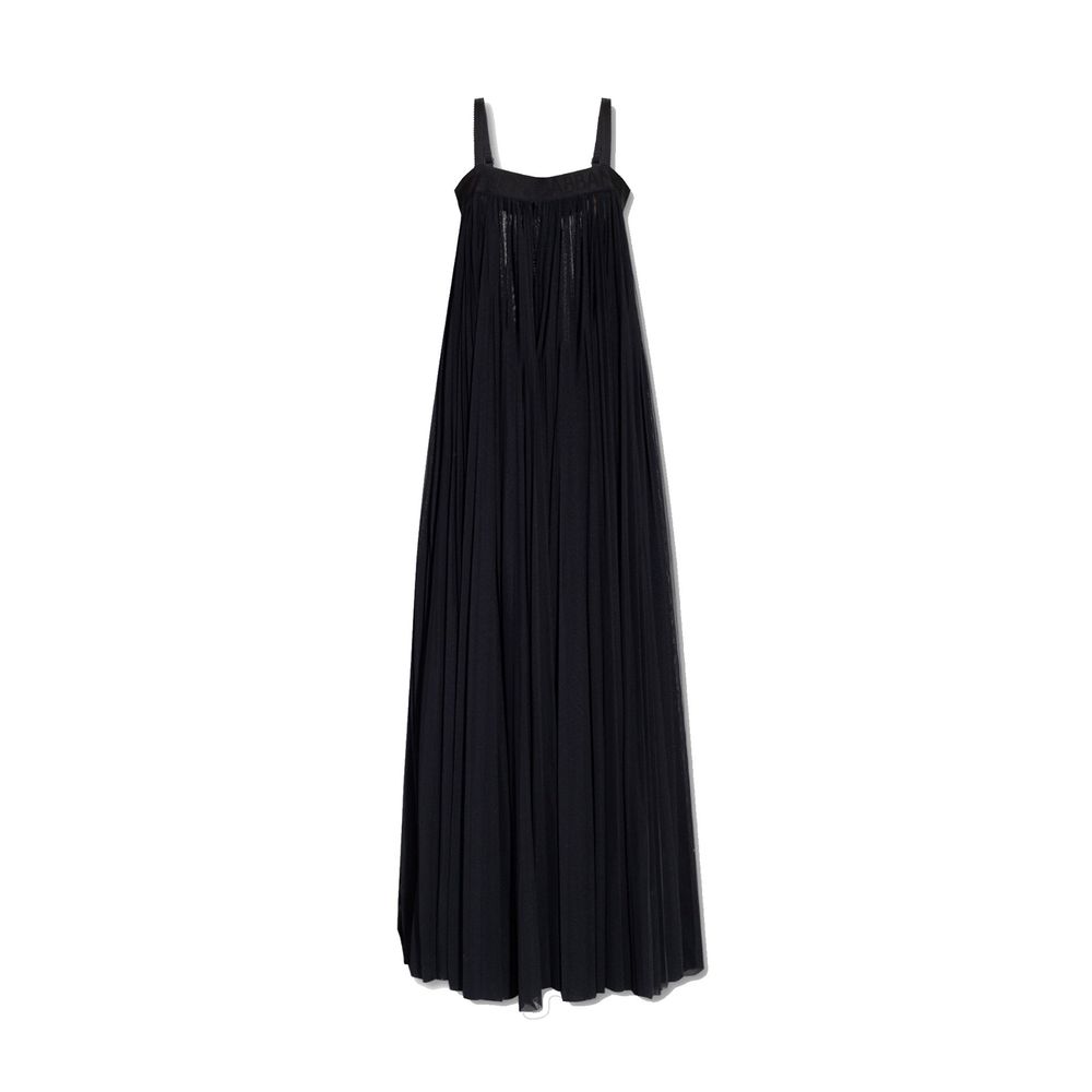 Dolce & Gabbana Schwarzes Baumwoll-Freizeitkleid