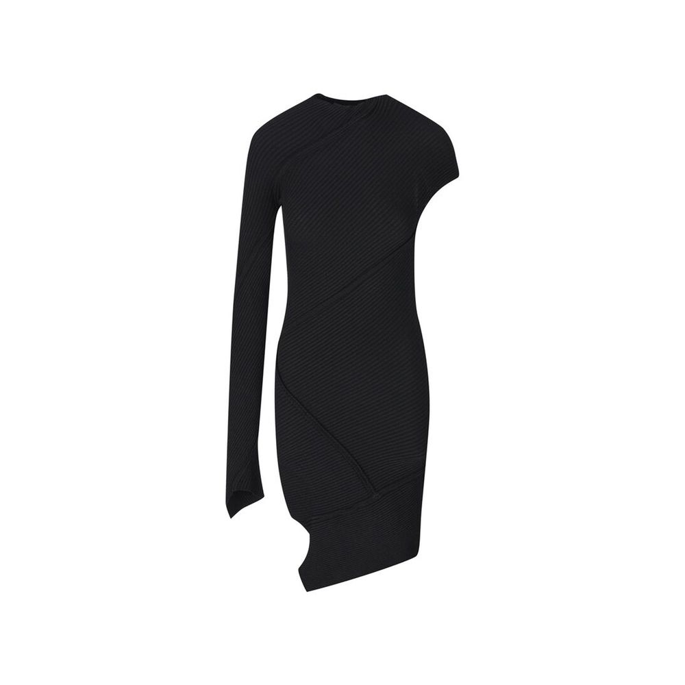 Balenciaga Schwarzes Freizeitkleid aus Polyester