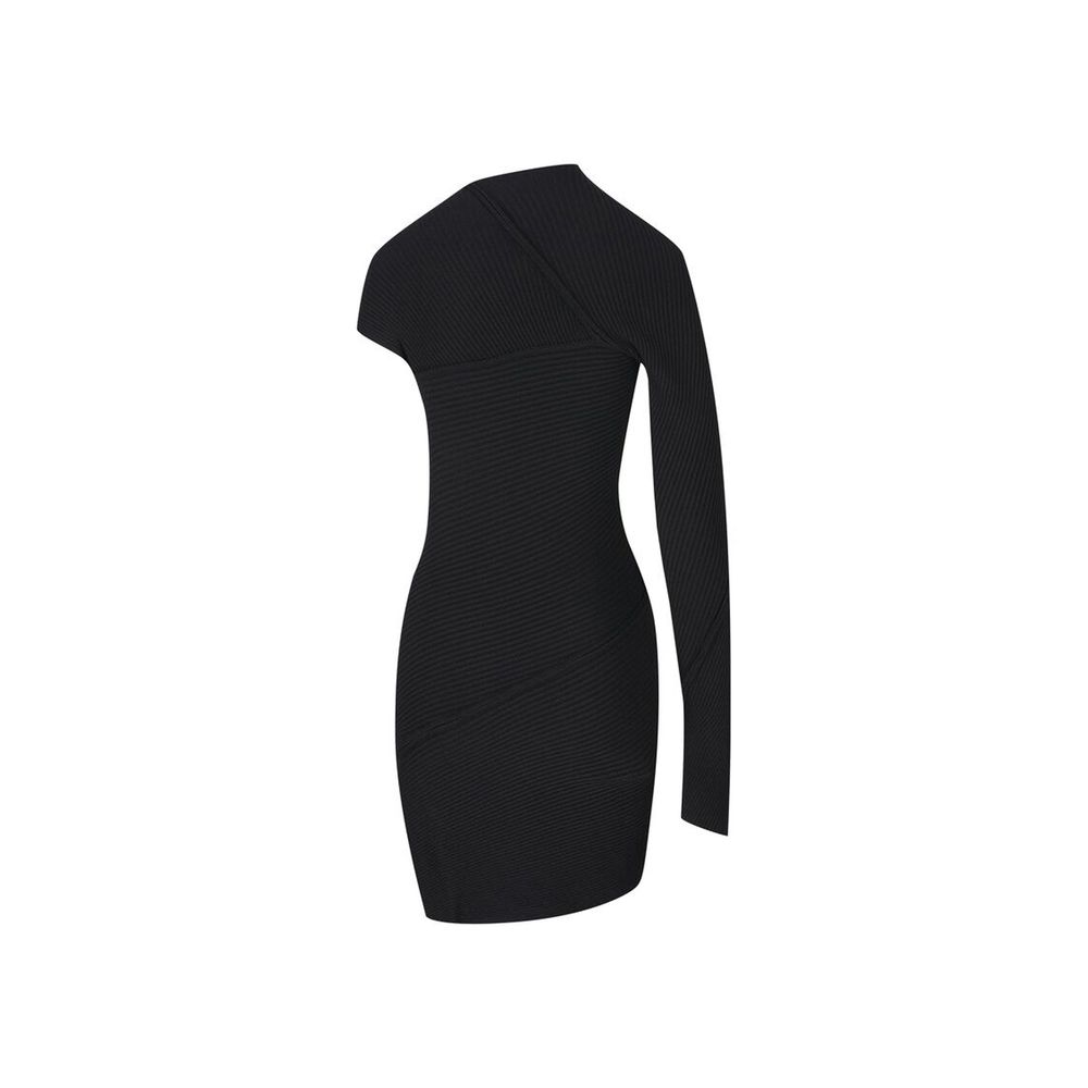 Balenciaga Schwarzes Freizeitkleid aus Polyester