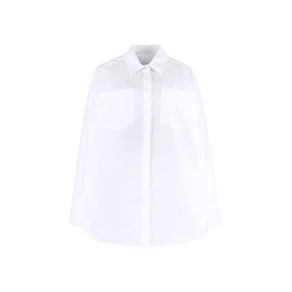 Valentino Garavani Weißes Baumwoll-Freizeitkleid