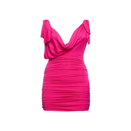 The Attico Multicolor Elastane Casual Dress