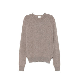 Saint Laurent Brauner Kaschmirpullover
