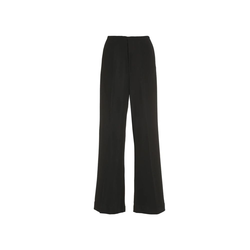Maison Margiela Schwarze Freizeithose aus Viskose