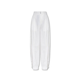 Bottega Veneta Weiße Baumwollhose im Casual-Look