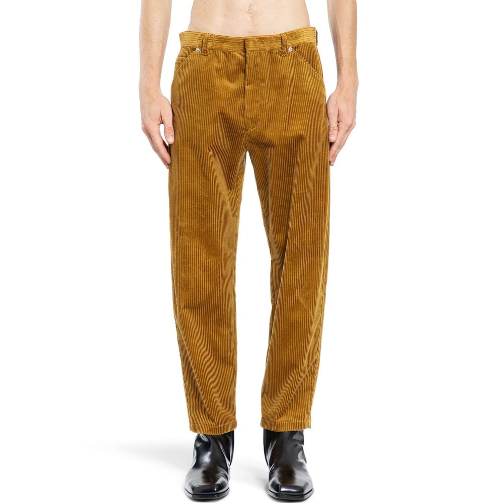 Prada Zweifarbige Baumwoll-Freizeithose