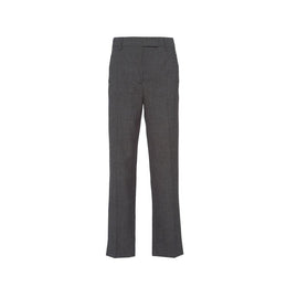 Prada Graue Hose aus reiner Schurwolle