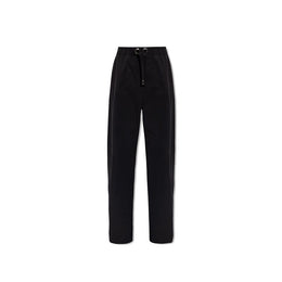Versace Schwarze Baumwoll-Freizeithose