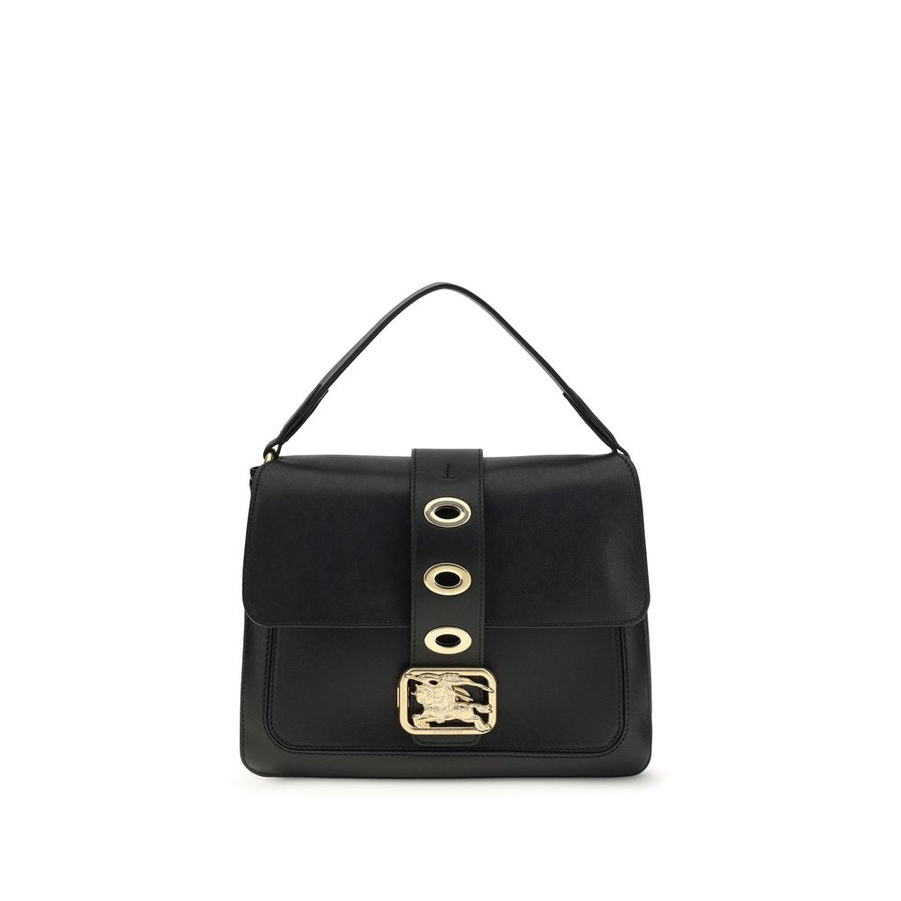 Burberry Schwarze Lammleder Handtasche Ovis Aries Aries