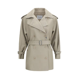 Max Mara Beige Cotton Trench Coat