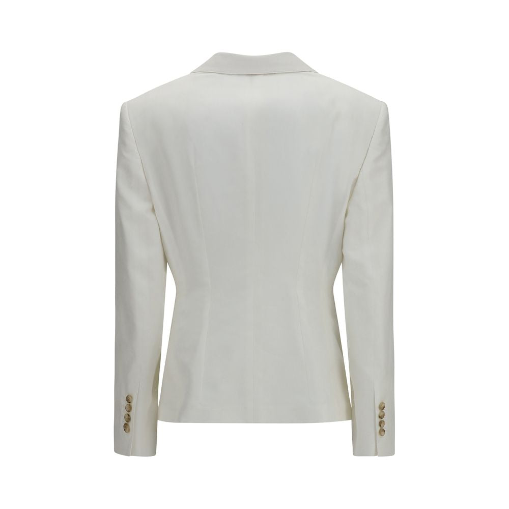 Dolce & Gabbana Weißer Baumwollblazer