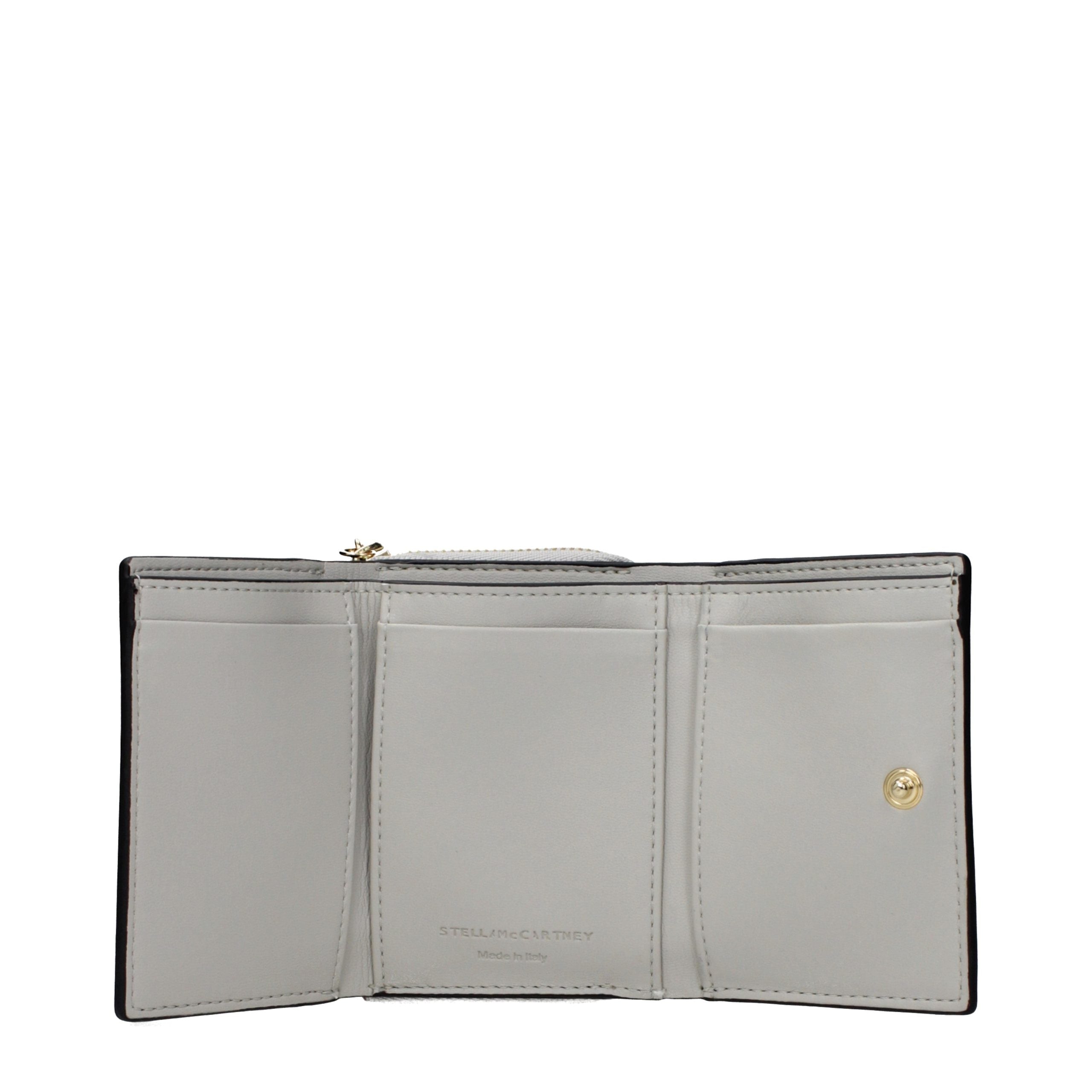 Stella McCartney Schwarzes Leder Portemonnaie