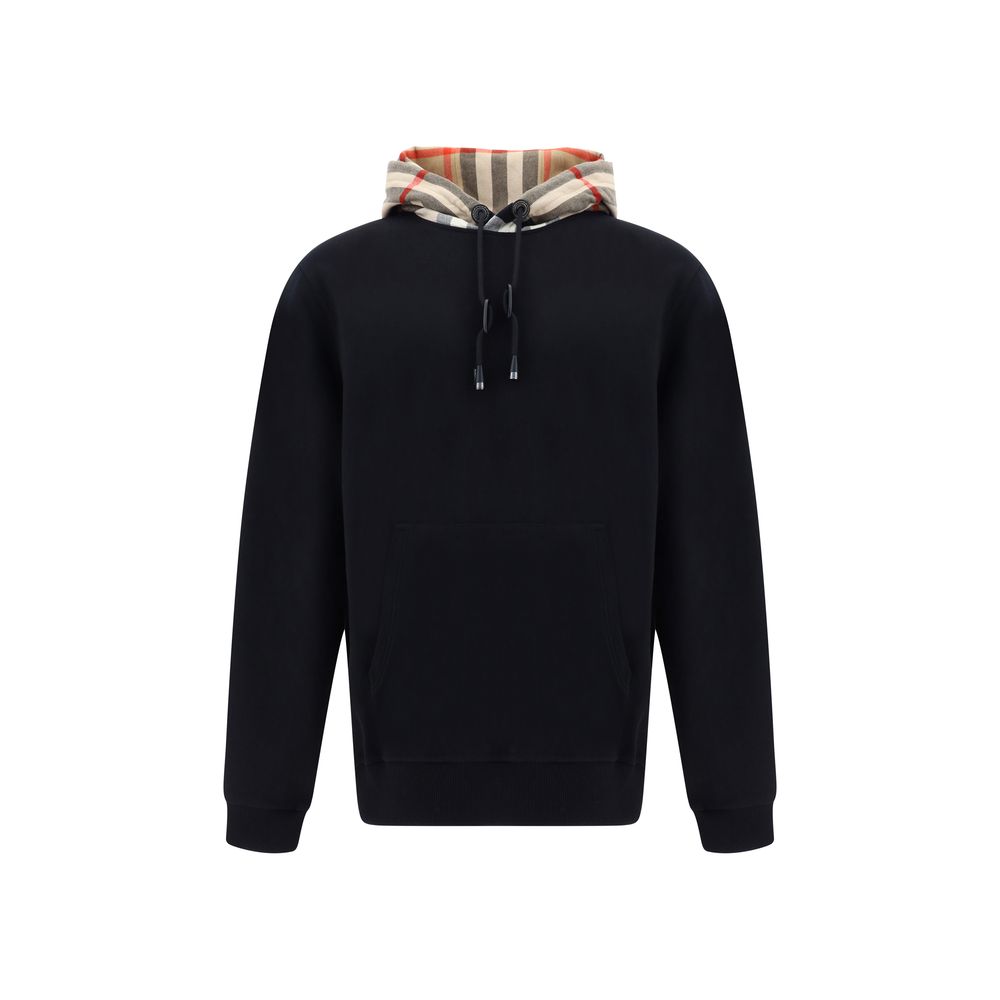 Burberry Schwarzer Baumwoll-Sweatshirt