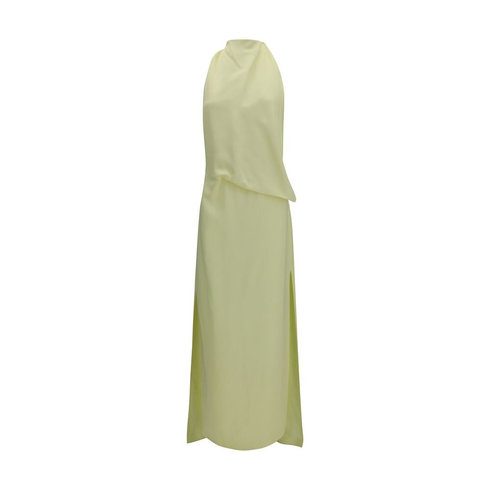 Max Mara Zweifarbige Viskose-Freizeitkleid