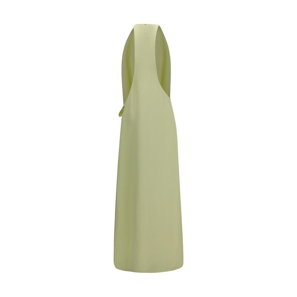 Max Mara Zweifarbige Viskose-Freizeitkleid
