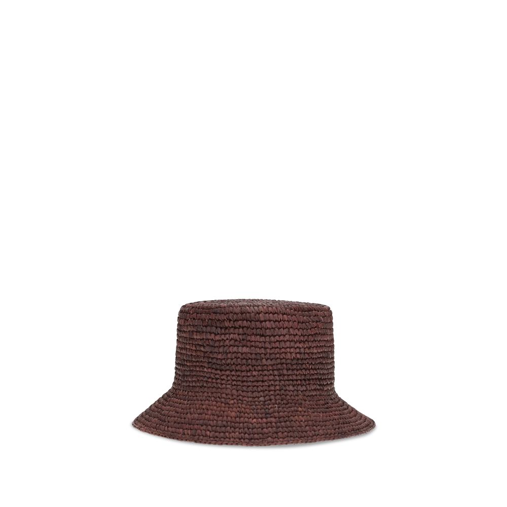 Vivienne Westwood Brauner Raffia-Hut
