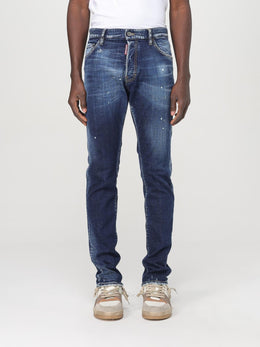 Dsquared² Blaue Relaxed Fit Jeans aus Denim
