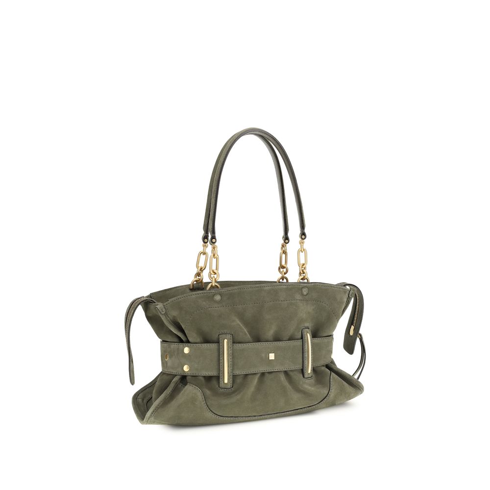Balmain Schultertasche aus Kalbsleder Bos Taurus in Bicolor