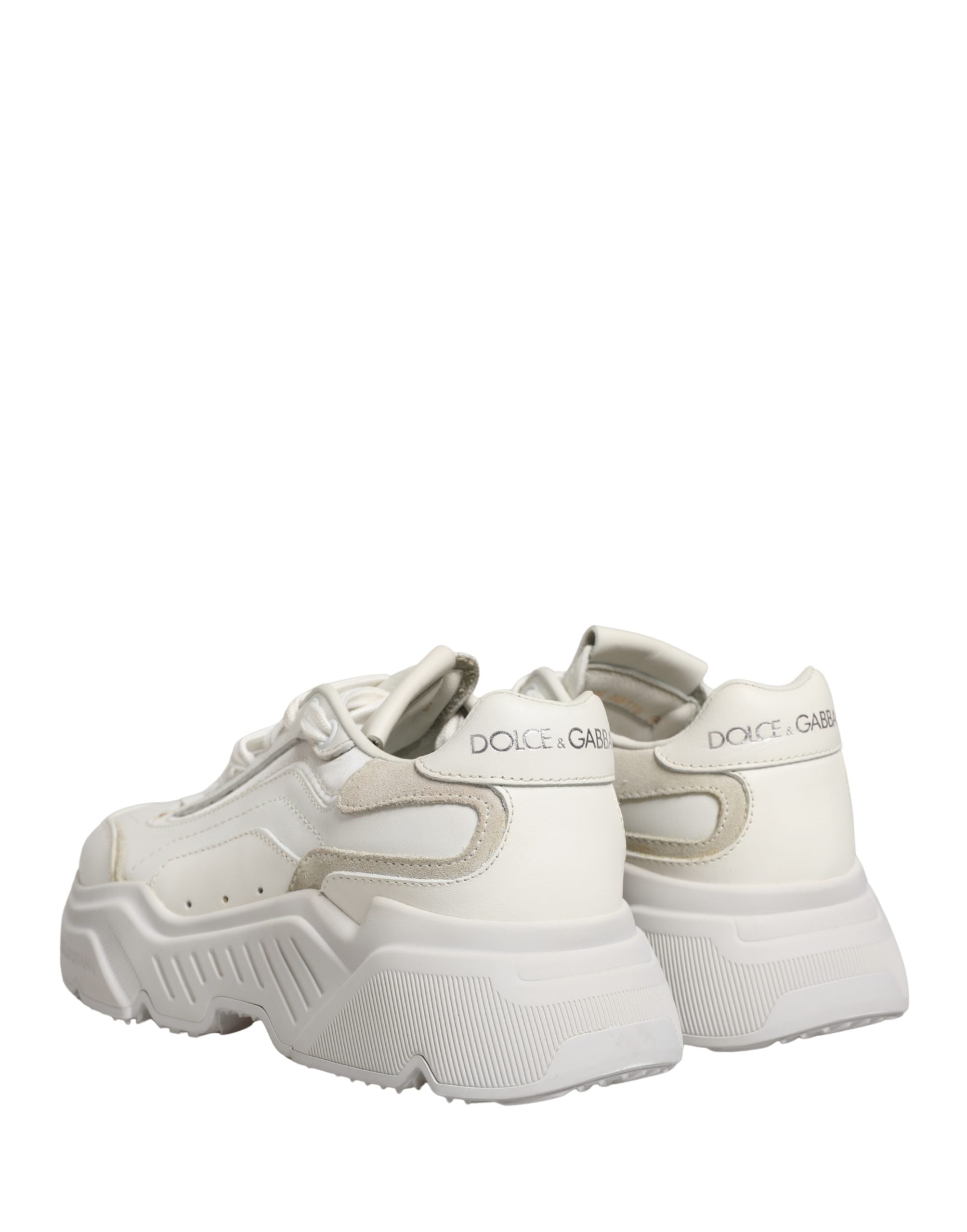 Dolce & Gabbana Weiße Leder-Daymaster Sneakers