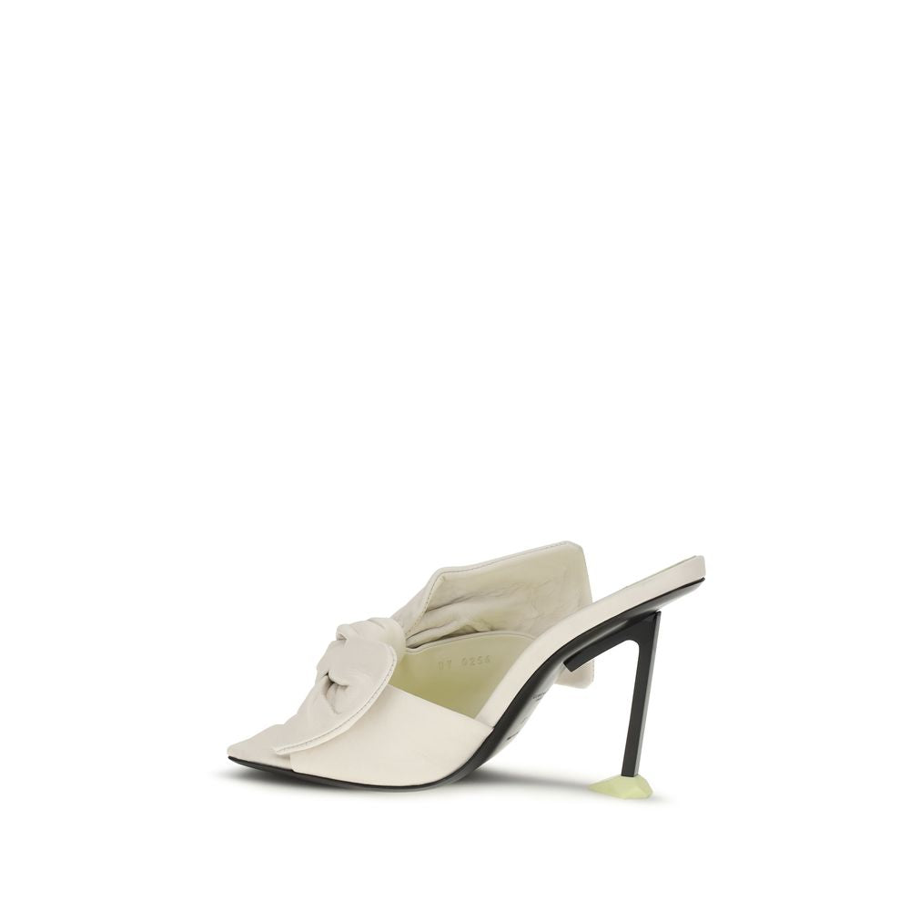 Givenchy Weiße Lammleder-Mules Ovis Aries Aries