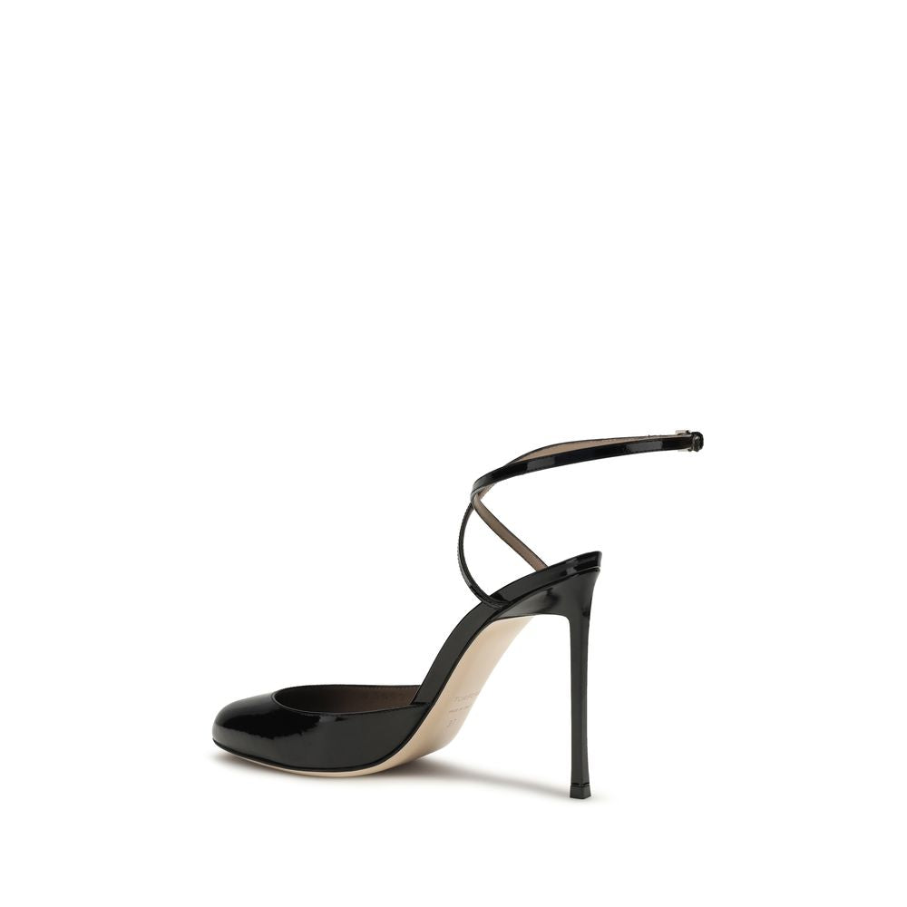 Tom Ford Schwarze Pumps aus Kalbsleder Bos Taurus mit hohem Absatz