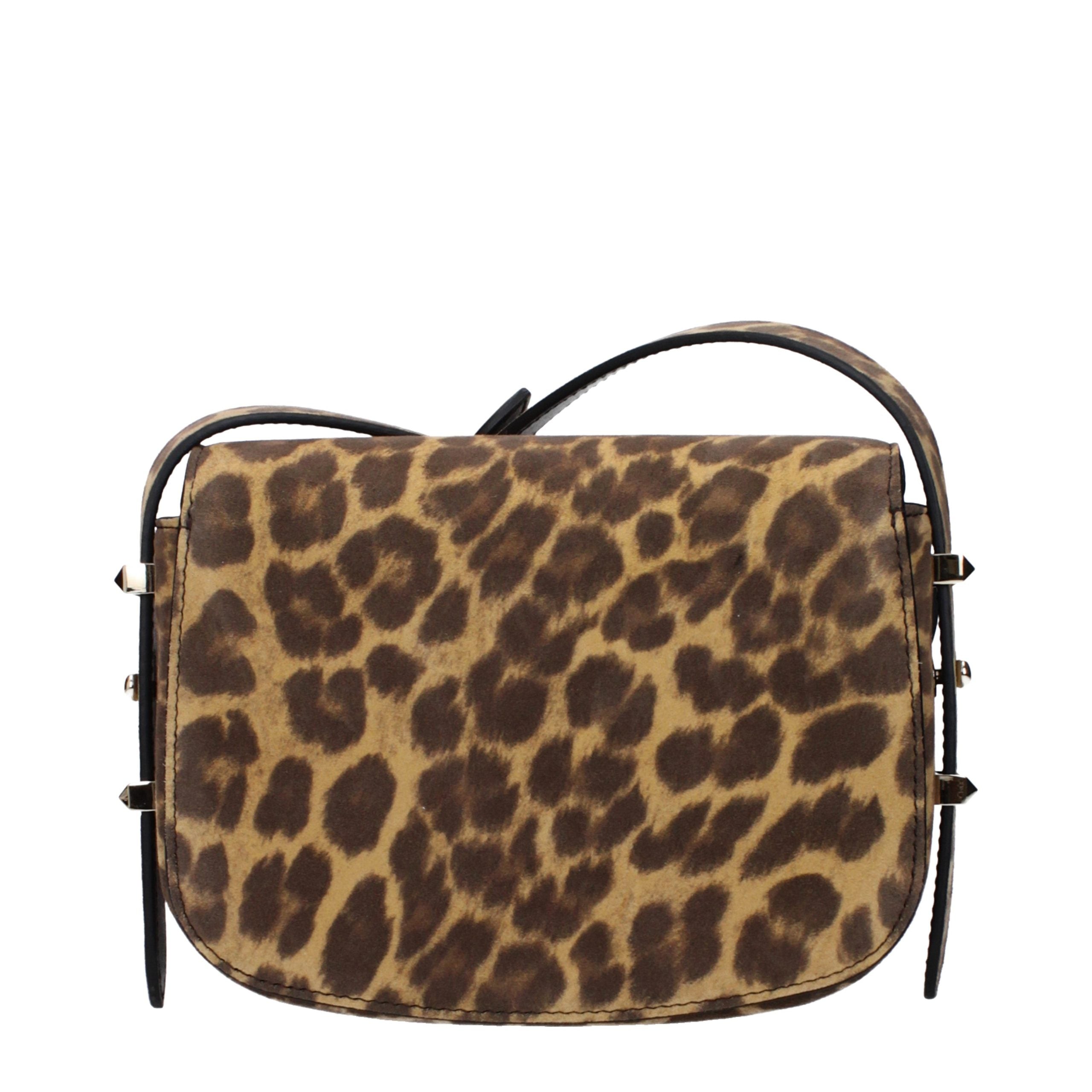 Jimmy Choo Braune Leder Umhängetasche