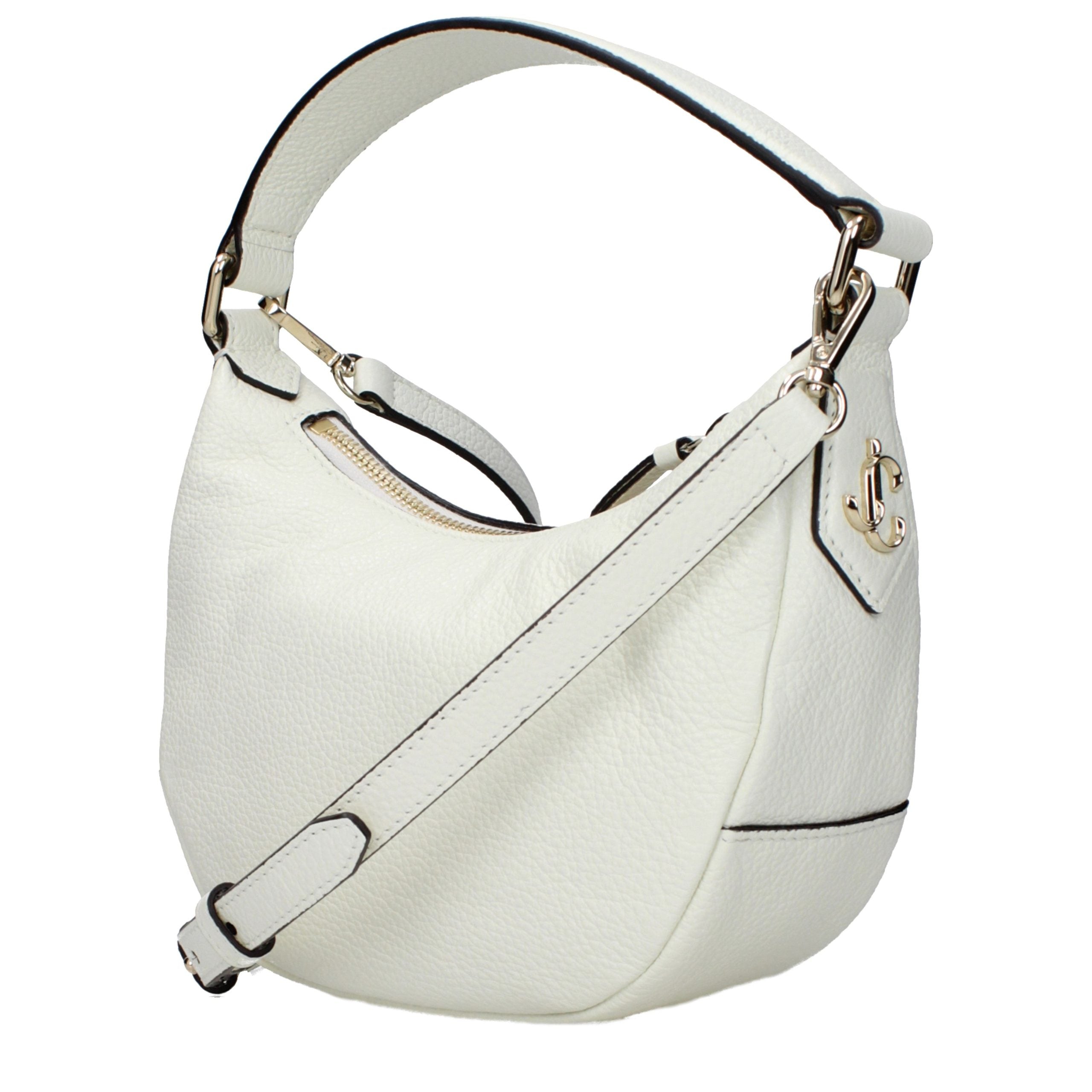 Jimmy Choo Beige Leder Handtasche