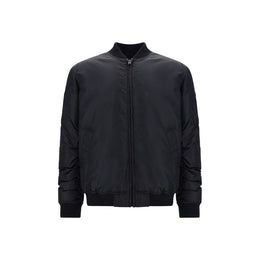 Moschino Schwarzer Bomber aus Polyamid