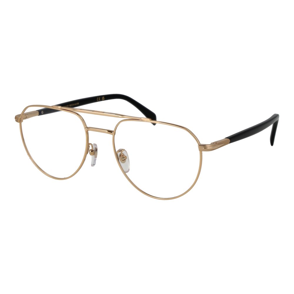 David Beckham Brille aus Goldmetall (Fassung)