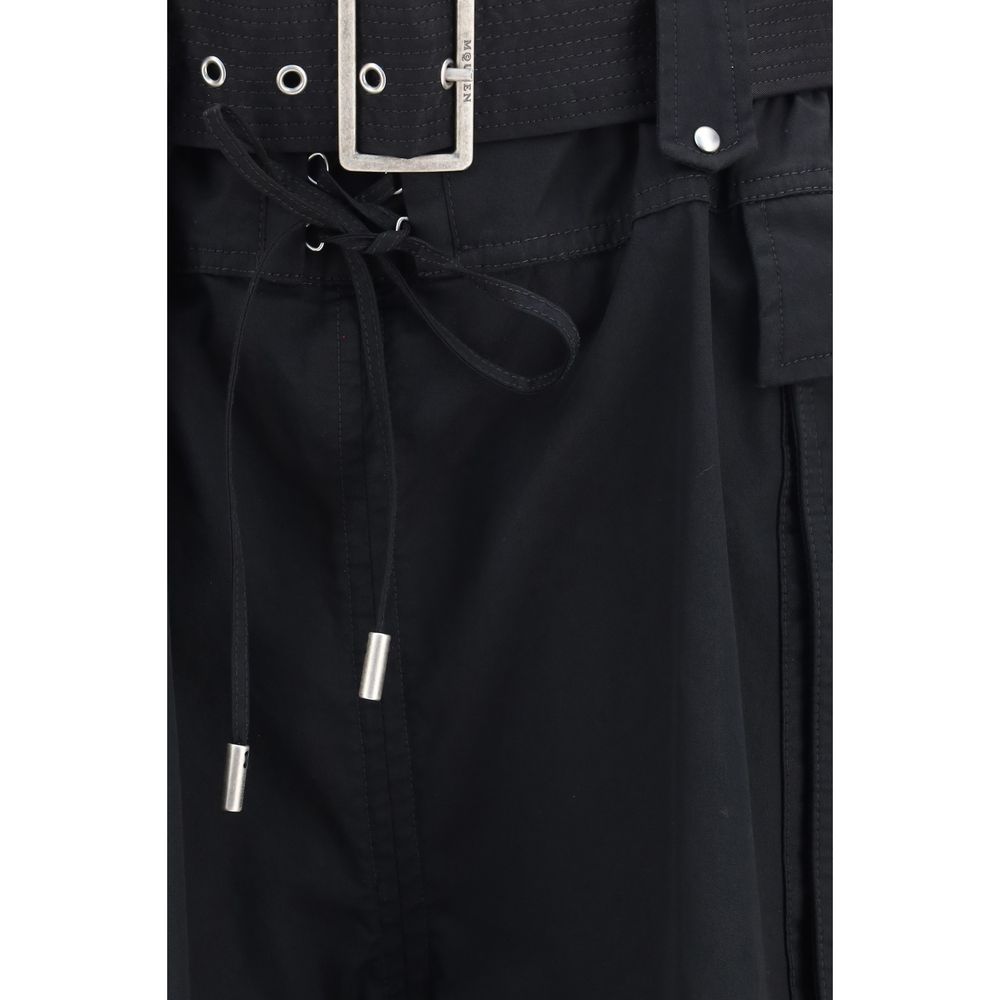 Alexander McQueen Schwarze Baumwoll-Bermudashorts