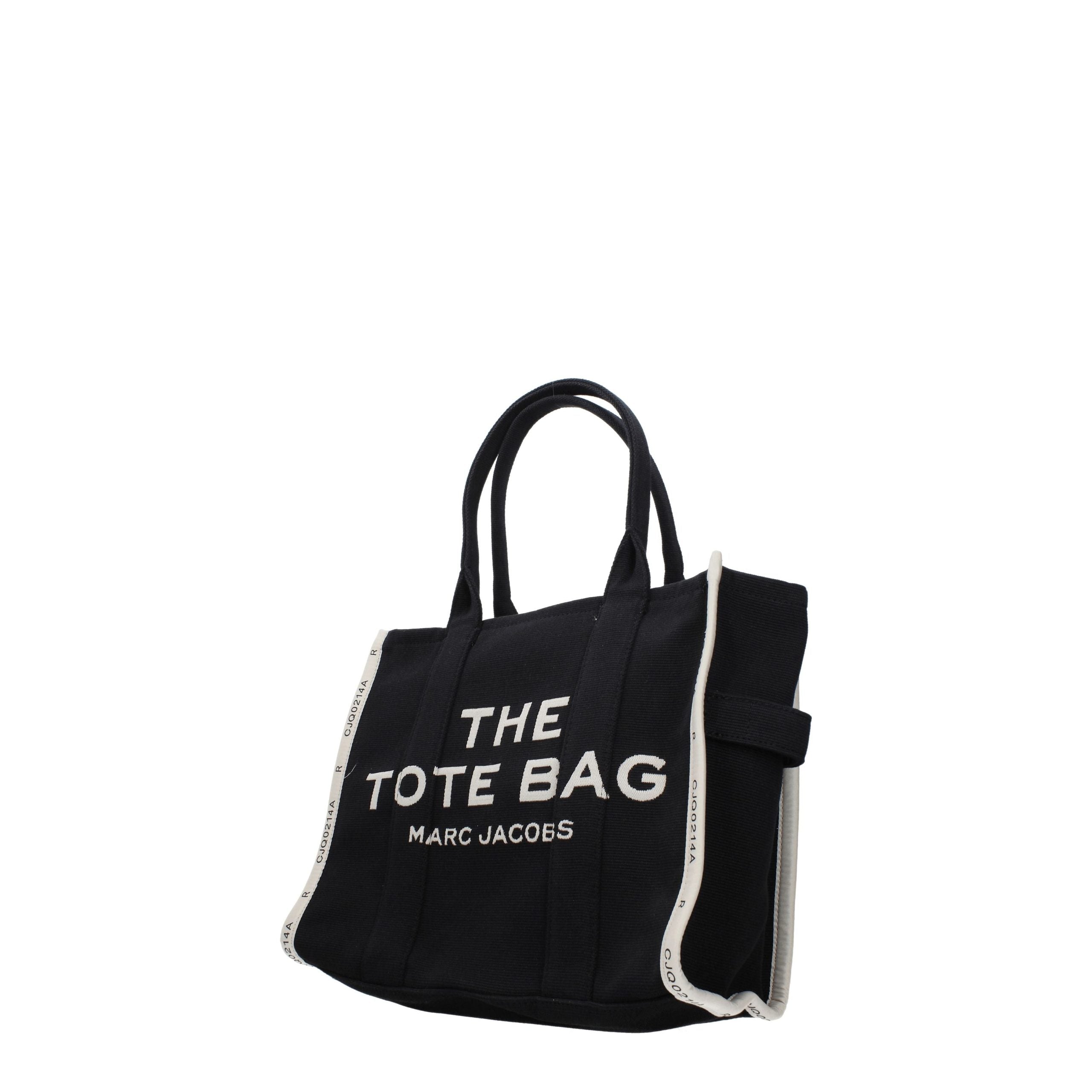 Marc Jacobs Schwarze Stoffhandtasche