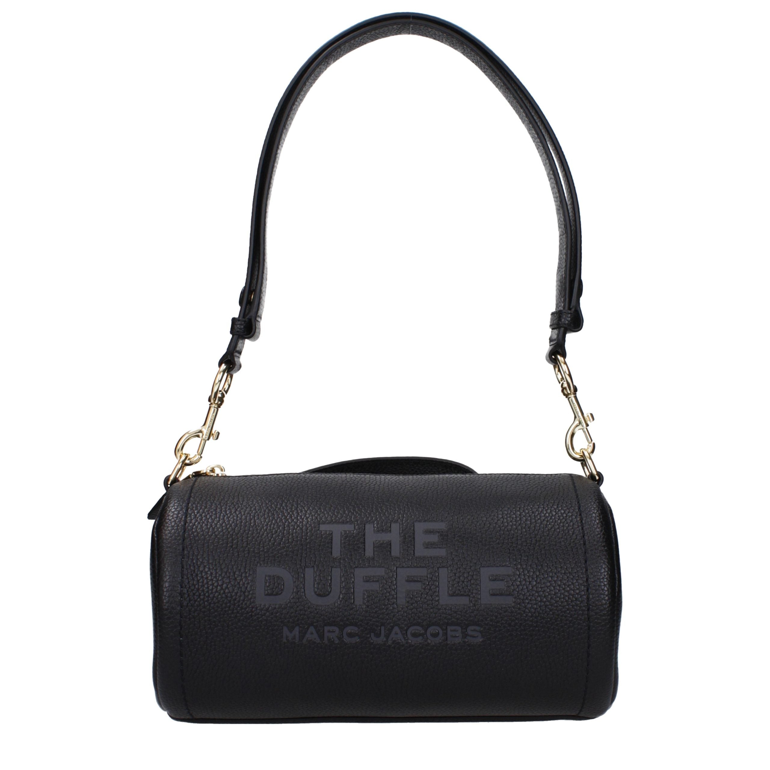 Marc Jacobs Schwarze Lederhandtasche