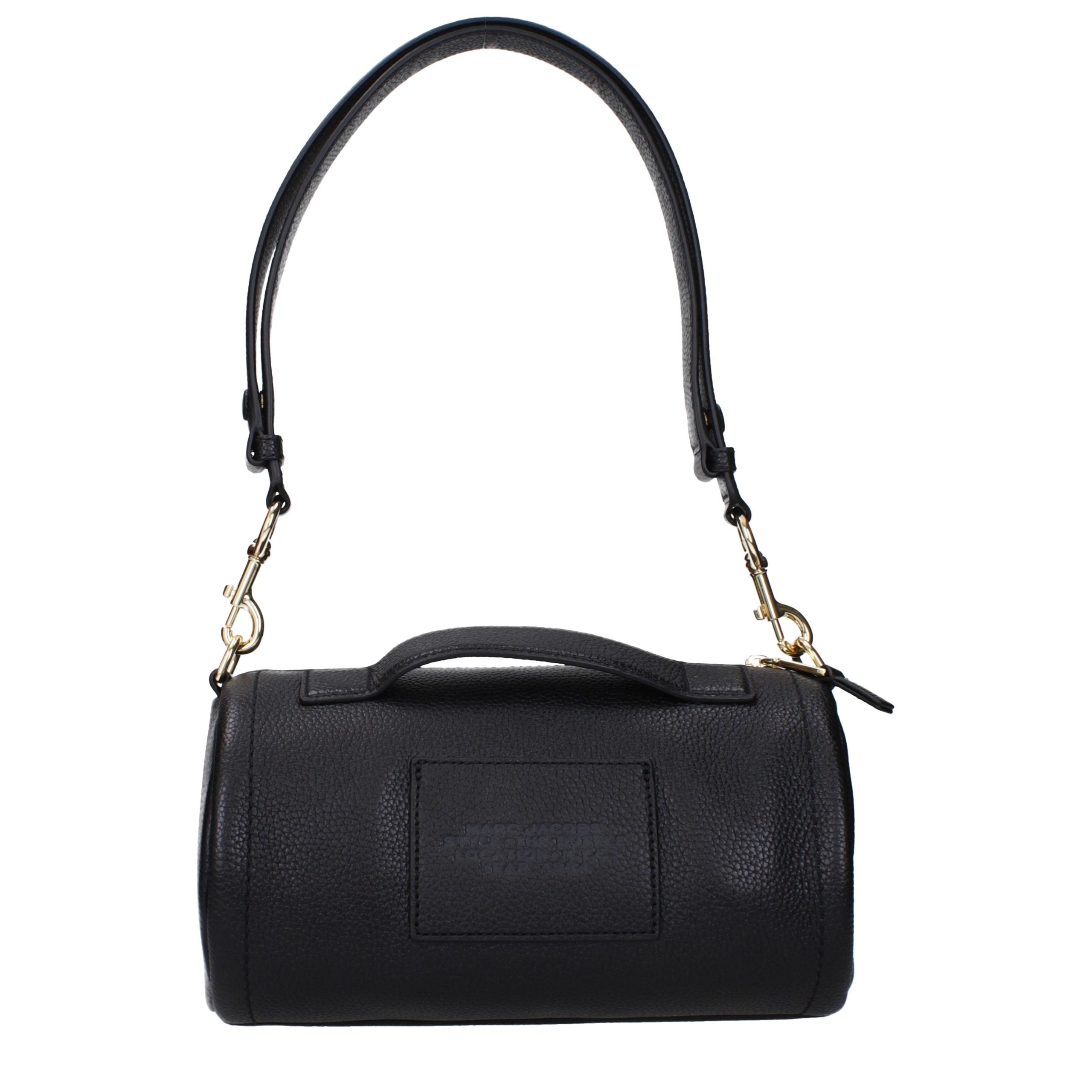 Marc Jacobs Schwarze Lederhandtasche