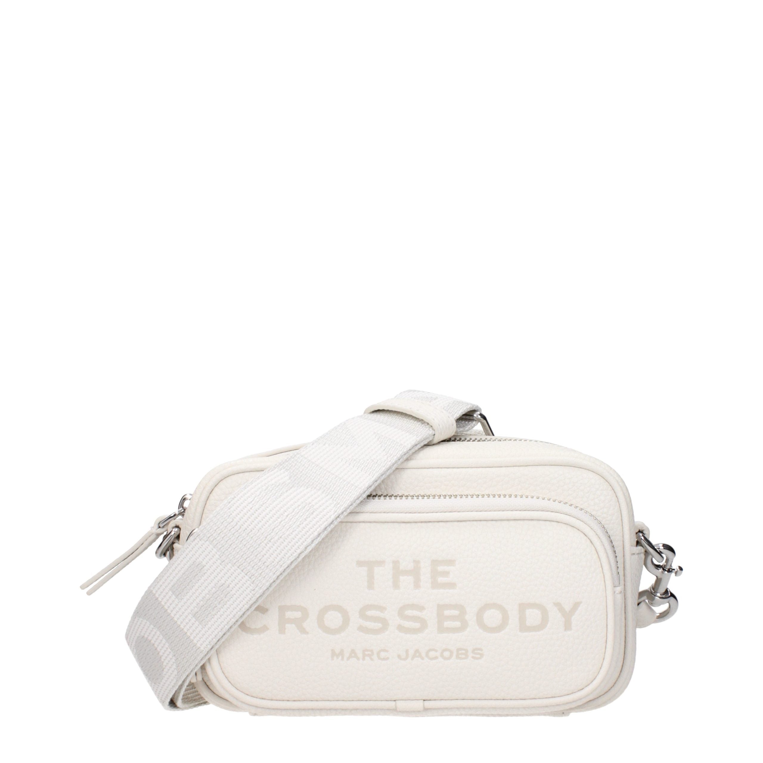 Marc Jacobs Weiße Leder Crossbody-Tasche