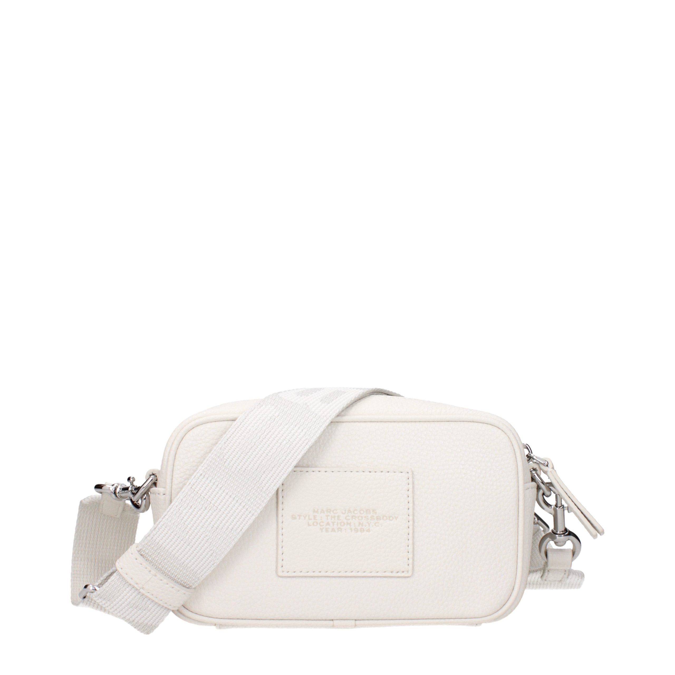 Marc Jacobs Weiße Leder Crossbody-Tasche