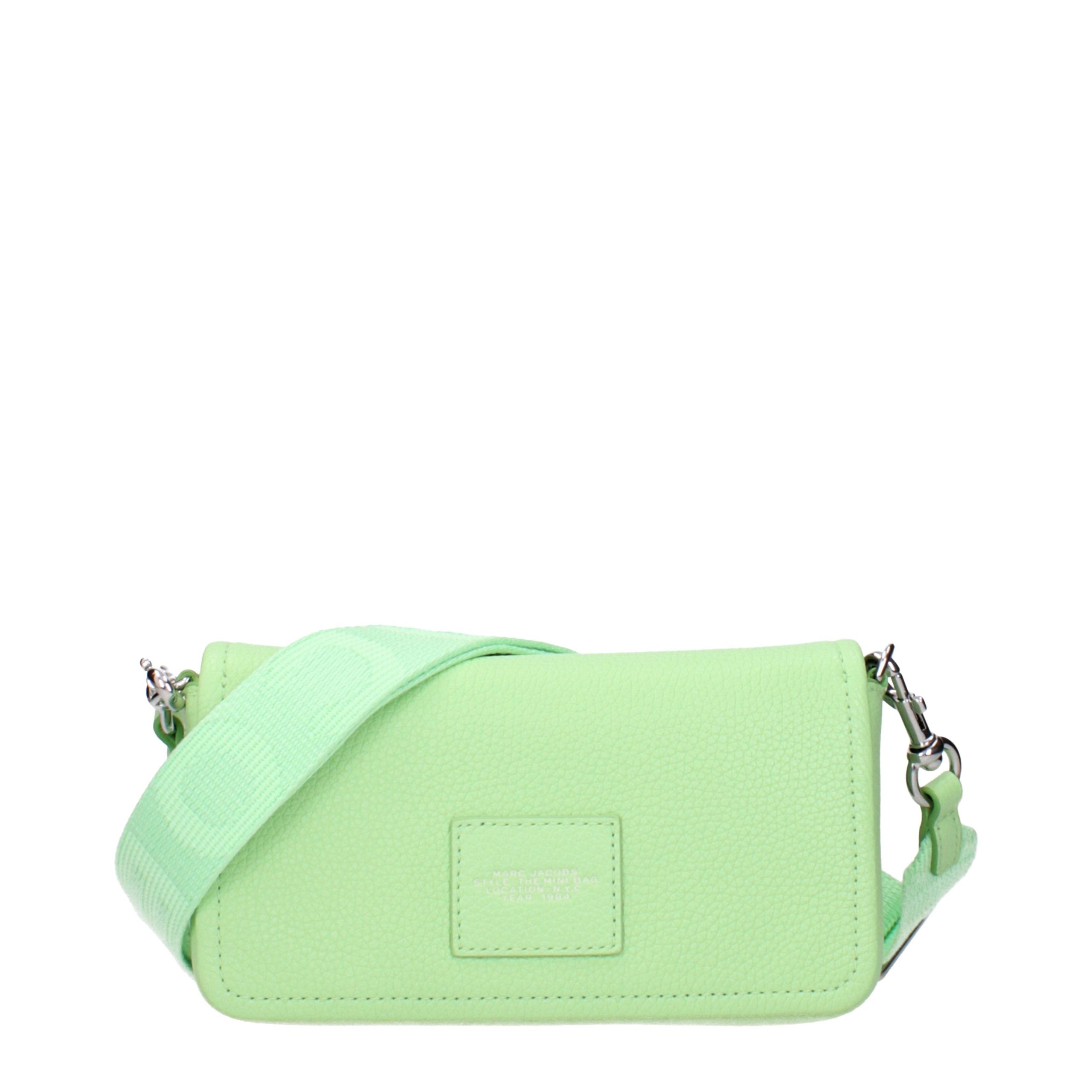 Marc Jacobs Grüne Leder Crossbody Tasche