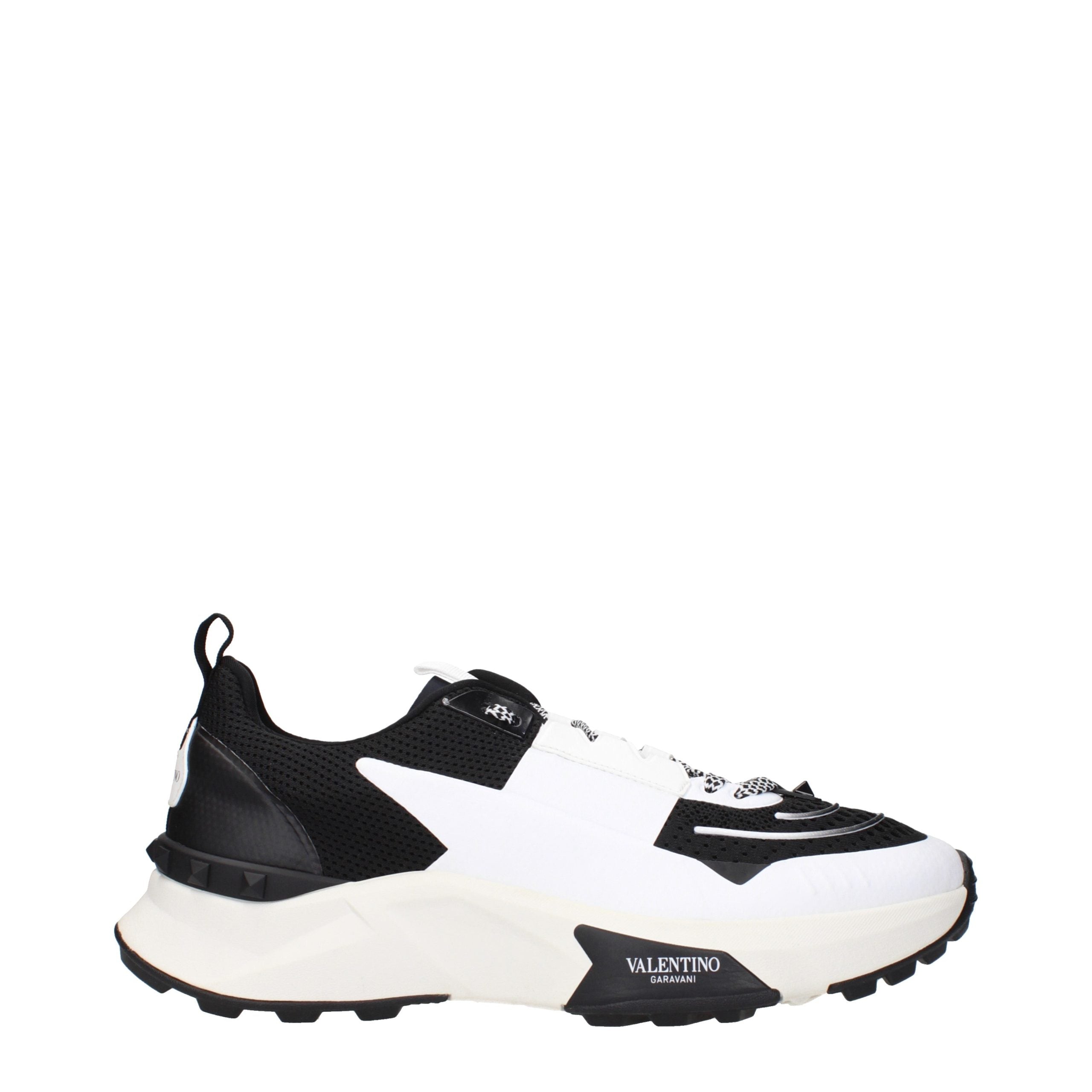 Valentino Garavani Schwarze Stoff-Sneaker
