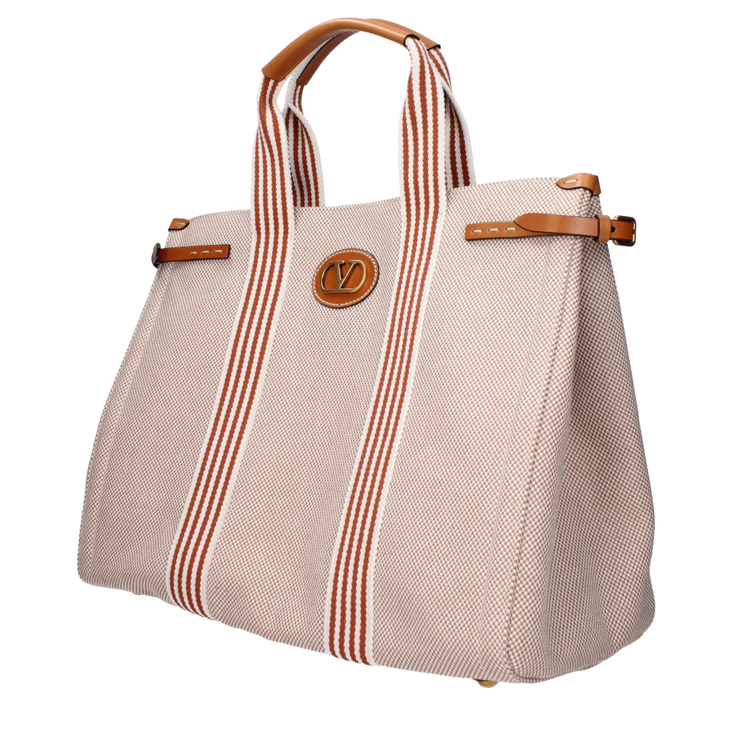 Valentino Garavani Beige Stoff-Handtasche
