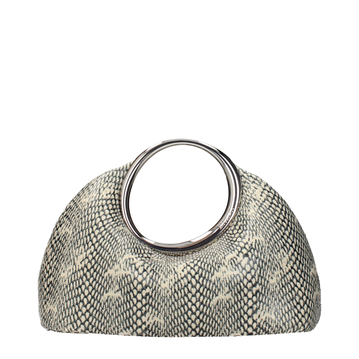 Jacquemus Beige Leder Handtasche
